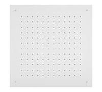 Herzbach Deep White douche de tête 23.650000.2.07 500 mm, pour montage au plafond, gris mat