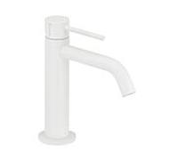 Herzbach Deep White mitigeur lavabo 23.203210. 2000 .07 slim taille S, sans garniture de vidange , blanc mat