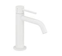 Herzbach Deep White mitigeur lavabo 23.203210. 2000 .07 slim taille S, sans garniture de vidange , blanc mat