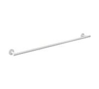 Herzbach Deep White porte-serviettes de bain 23.816500.1.07 longueur 800 mm, montage mural, fixation invisible, blanc mat