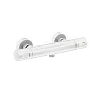 Herzbach Deep White thermostat de douche 23.131100. 2000 .07 blanc mat, surface