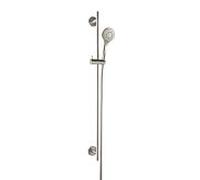 Herzbach Design iX ensemble de barre de douche 17.922800. 2000 .09 900 mm, rosace d= 70mm, avec douchette, inox brossé