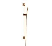 Herzbach Design iX PVD barre de douche murale 21.922700.2.39 Cuivre Acier, 900mm, avec douchette