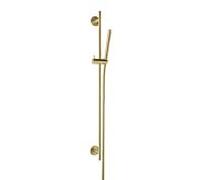 Herzbach Design iX PVD barre de mur de la douche 21,922700. 2000 .41 Laiton Acier, 900 mm, avec douchette à main