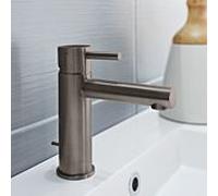 Herzbach Design iX PVD mitigeur lavabo 21.133100. 2000 .40 taille M, avec garniture de vidage , acier noir