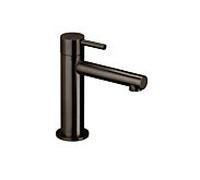 Herzbach Design iX PVD robinet de colonne 21.950860. 2000 .40 sans garniture de vidange , pour eau froide, Black Steel