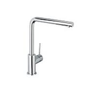 Herzbach Design nouveau mélangeur de cuisine 10145515101 chromé, saillie 220 mm, actionnement latéral