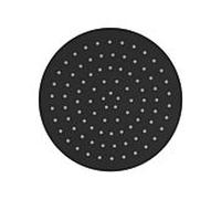 Herzbach Douche de tête Deep Black 23.600250. 2000 .12 250 mm, noir mat, pour montage mural