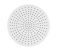 Herzbach Douche de tête Deep White 23.600300. 2000 .07 300 mm, pour support plafond ou mural, blanc mat