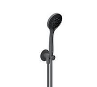 Herzbach Ensemble de bain Deep Grey 23.914600. 2000 .06 avec porte-cône/coude de raccordement douche, gris mat