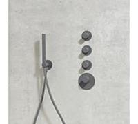Herzbach Ensemble de montage final Deep Grey 23.523015. module de thermostat 2000 .06 Universal , gris mat
