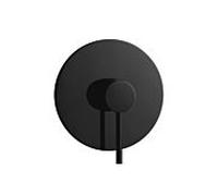 Herzbach garnitures noir profond 23.210550. 2000 .12 noir mat, pour mitigeur douche encastré