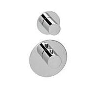 Herzbach Logic XL Mitigeur thermostatique, pour bain & douche, 11.521010.1.01,