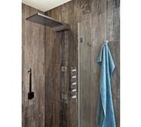 Herzbach jeu de finition Logic XL 11.524005. 2000 .09 module de thermostat Universal , tableau de bord carré, Inox brossé