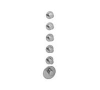 Herzbach Logic XL Mitigeur thermostatique de douche encastré, 11.525015.1.09,