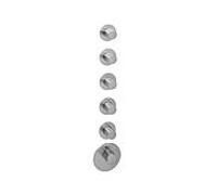 Herzbach Logic XL Mitigeur thermostatique de douche encastré, 11.525015.1.09,