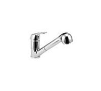 Herzbach Kappa Mitigeur de cuisine pivotant, avec douchette extractible, 50.116000.1.01,