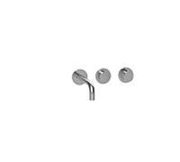 Herzbach Lavabo MODUL7 PUSH TA - 70.702103. 2000 .01 set de finition de robinetterie murale 210mm chromé