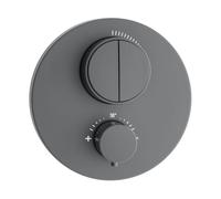 Herzbach LIVING Mitigeur thermostatique, pour bain & douche, 23.803050.1.06,