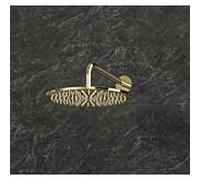 Herzbach LIVING SPA bras mural 350mm 70 30.960350. 2000 .03 rond coudé PVD or