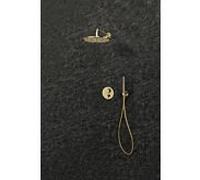 Herzbach LIVING SPA bras mural 420mm 70 30.960420. 2000 .03 rond coudé PVD or