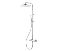 Herzbach Living Spa colonne de douche 11.988230. 2000 .01 Ø 300 mm, avec douchette en plastique, chromé