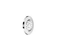 Herzbach Living Spa iX douche de côté 11674300109 acier inoxydable, design rond, avec corps intégré