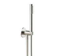 Herzbach Living Spa iX Set de douche avec raccord mural coudé et support, 1 jet, 17.914500.1.09,