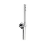 Herzbach Living Spa set de baignoire 11620222201 chromé, avec flexible, support et douche