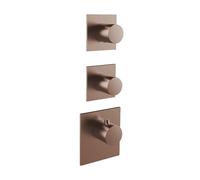 Herzbach Logic iX XL Mitigeur thermostatique de douche encastré, 21.522015.1.39,