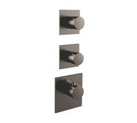 Herzbach Logic iX XL Mitigeur thermostatique de douche encastré, 21.522015.1.40,