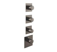 Herzbach Logic iX XL Mitigeur thermostatique de douche encastré, 21.523010.1.40,