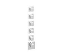 Herzbach Logic XL Herzbach Universal module thermostat Universal , 6 raccords carrés, chromé