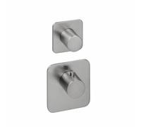 Herzbach LOGIC XL Mitigeur thermostatique, pour bain & douche, 36.521015.1.14,