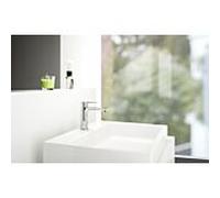 Herzbach Mare mitigeur lavabo 24.134100. 2000 .01 chromé , taille M 122 mm, sans jeu de lessive