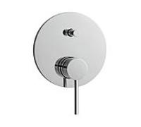 Herzbach Mélangeur bain profond 18.220035. 2000 .01 chromé , encastré, 2 Verbraucher