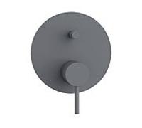 Herzbach SIRO GREY Mitigeur de baignoire encastré, Mitigeur monocommande, 30.120305.1.06,