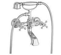 Herzbach mitigeur Anais 32400000105 bronze, avec set de douche, apparent