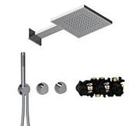 Herzbach MODUL7 ensemble thermostatique T-TF2 70.703721. 2000 .01 TWIN FLOW chromé