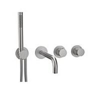 Herzbach MODUL7 kit de finition thermostat 70.702011. 2000 .09 2 Verbraucher avec bec en acier inoxydable
