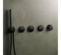 Herzbach MODUL7 PUSH Mitigeur thermostatique de douche encastré, 70.703003.1.08,