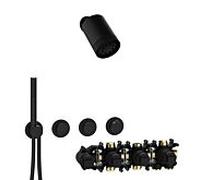 Herzbach MODUL7 Kit thermostat PUSH P-SP3 70.702723. 2000 .12 SPOT Multi Noir mat