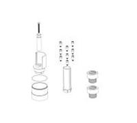 Herzbach MODUL7 rallonge 20mm thermostat PUSH 70.718003. 2000 .09 ensemble de supports de douche 1 Verbraucher