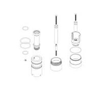 Herzbach MODUL7 Rallonge de 30 mm, pour mitigeur thermostatique, 2/3 sorties, 70.728001.1.09,