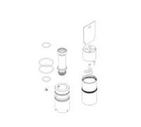 Herzbach MODUL7 rallonge mitigeur à levier 30mm 70.718002. 2000 .09 ensemble de supports de douche 1 Verbraucher