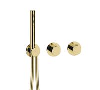 Herzbach MODUL7 Robinetterie de douche encastrée avec mitigeur thermostatique, 70.701001.1.03,