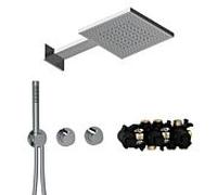 Herzbach MODUL7 ensemble thermostatique T-TF2 70.703721. 2000 .01 TWIN FLOW chromé