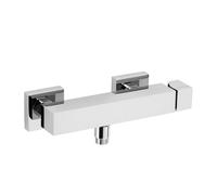 Herzbach Neo Castell Mitigeur monocommande de douche en applique, 12.210000.1.01,