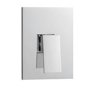 Herzbach Neo Castell Mitigeur monocommande de douche encastré, 12.210550.1.01,