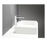 Herzbach NeoCastell mitigeur lavabo 12.203200.2.01 Taille L, tige surélevée, sans garniture de vidange , chromé